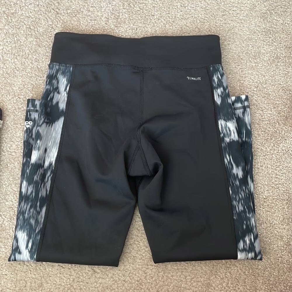 Adidas Climalite Cropped Workout Leggings - Picture 6 of 8